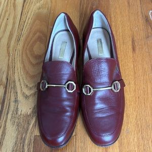 Louise et Cie Maroon Loafers